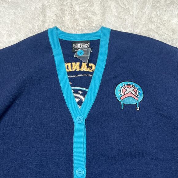 ONE PIECE CHOPPER CARDIGAN COTTON CANDY STRAW HAT PIRATES - Picture 2 of 4